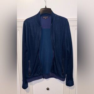 Michael Kors Deep Blue Lightweight Jacket